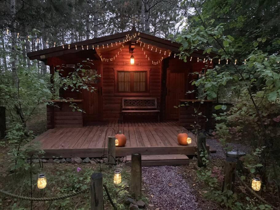 Fancy Fireflies Cabin Hayward Exteriör bild