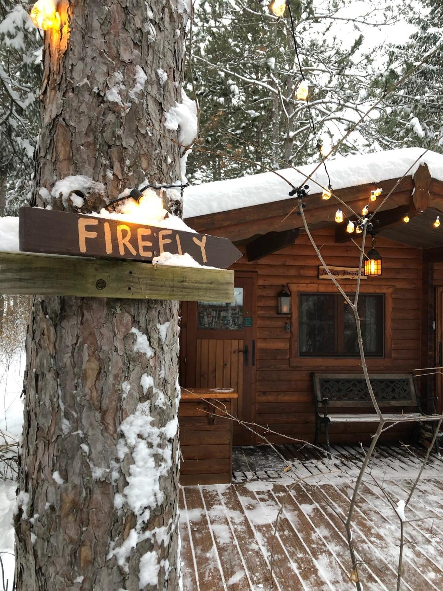 Fancy Fireflies Cabin Hayward Exteriör bild